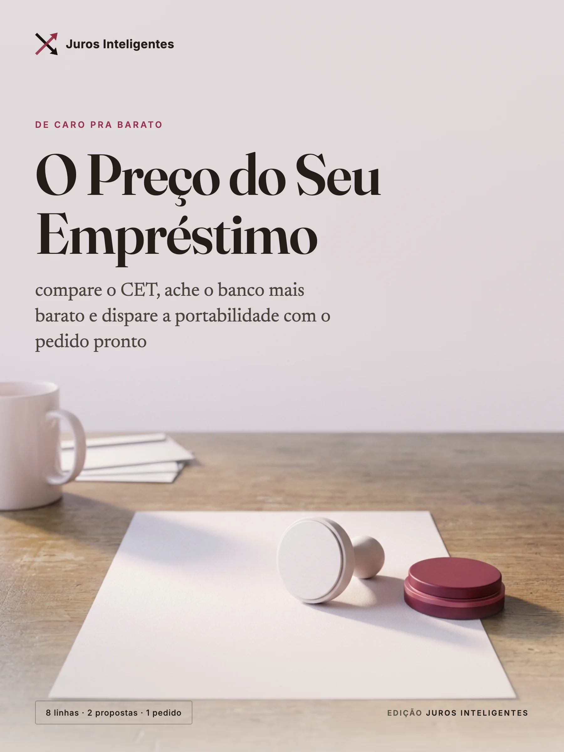 Capa do guia O Preço do Seu Empréstimo